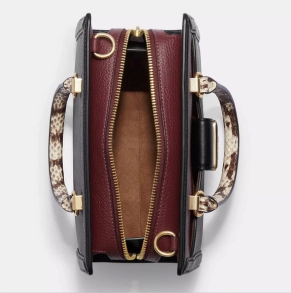 Coach Black and Pink Satchel - Picture 4 of 8